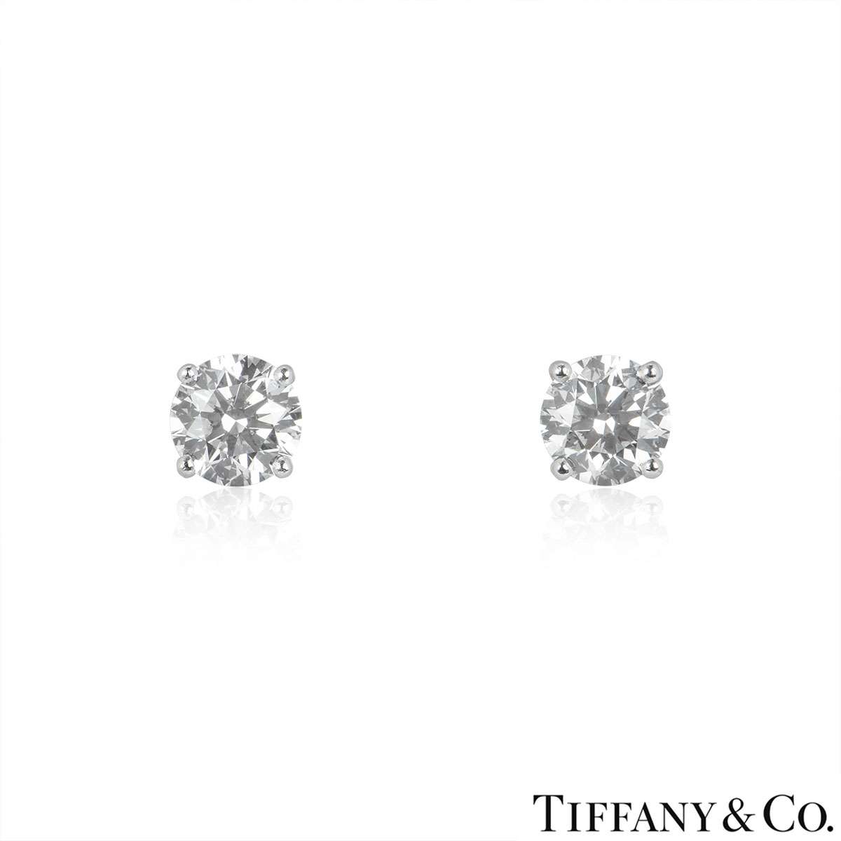 tiffany diamond earring studs